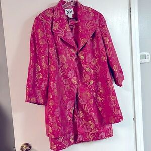 Stella Louise gold and pink evening attire skirt and jacket